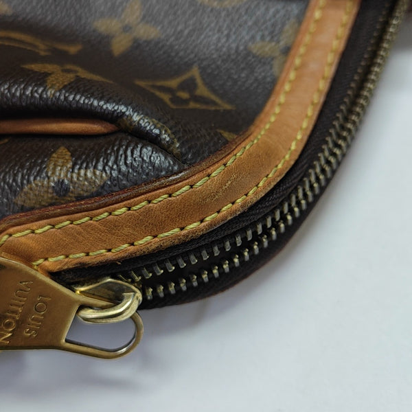 RETIRO NM Monogram Coated Canvas Brown