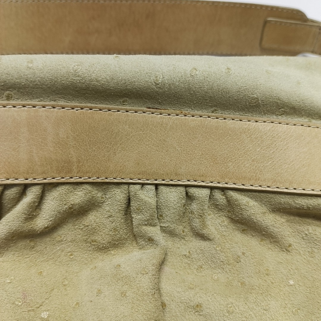 Suede Shoulder Bag Brown