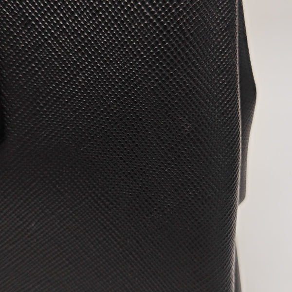 Twin Saffiano Calfskin Black