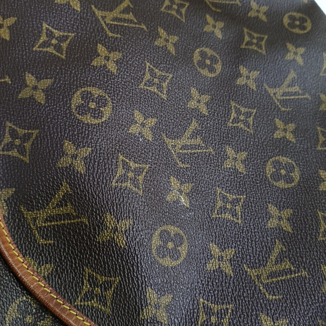 SAUMUR 43 Monogram Coated Canvas Brown