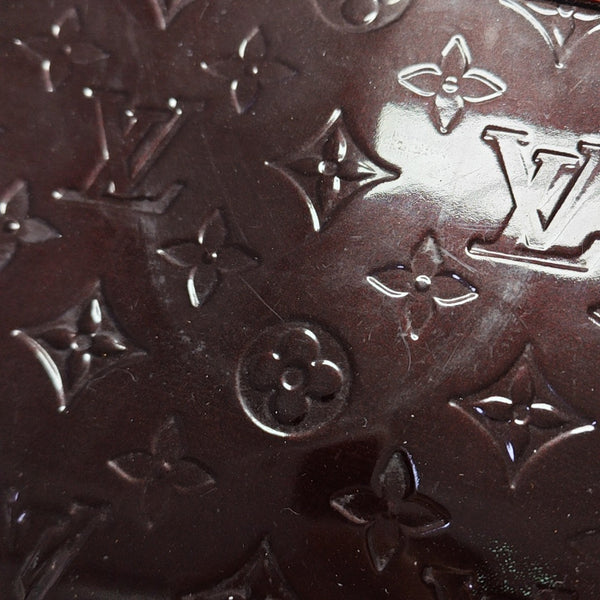 BREA MM Monogram Patent Leather Red