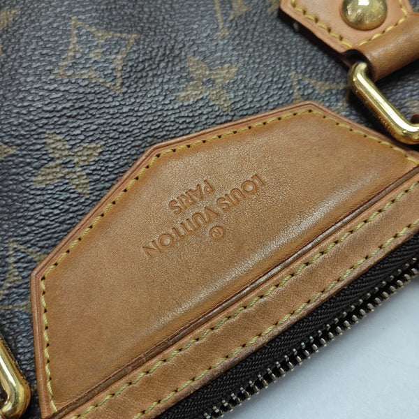 RETIRO NM Monogram Coated Canvas Brown