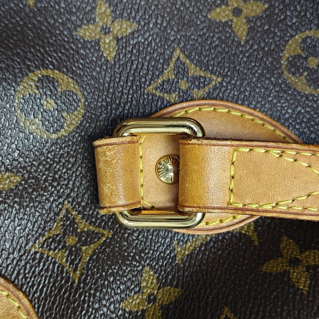 PALERMO PM Monogram Coated Canvas Brown