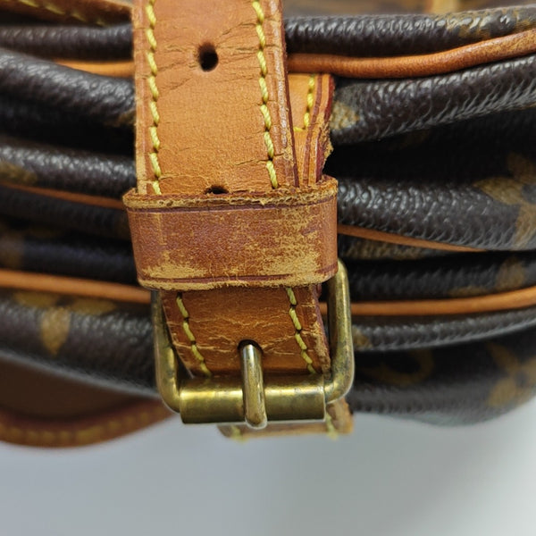 SAUMUR Monogram Coated Canvas Brown
