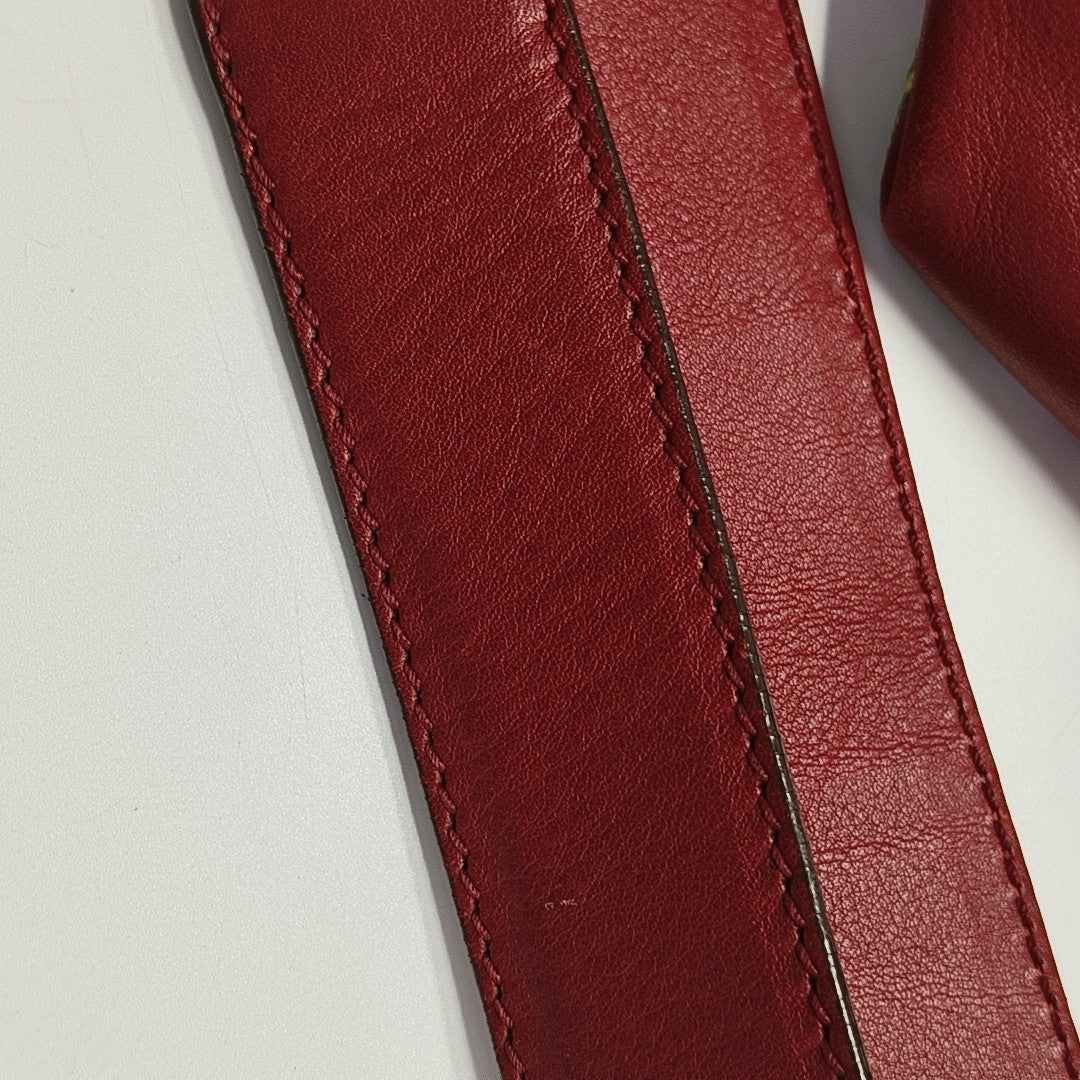 Sophia Calfskin Red