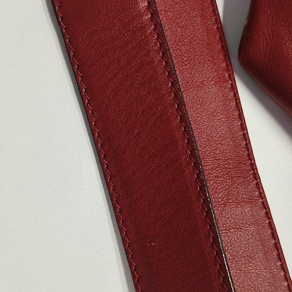 Sophia Calfskin Red