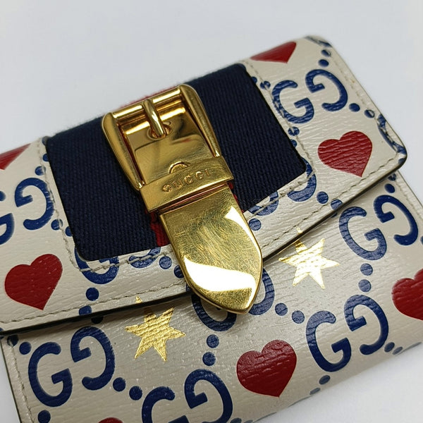 Authenticated pre-owned  Sylvie Monogram Calfskin White Wallet - Wallet at Looply