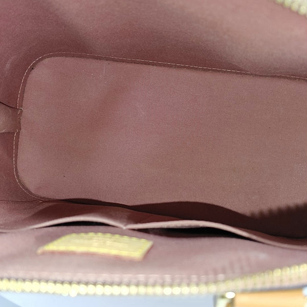 Authenticated pre-owned  Alma PM Patent Leather Beige - Top Handle Bag at Looply