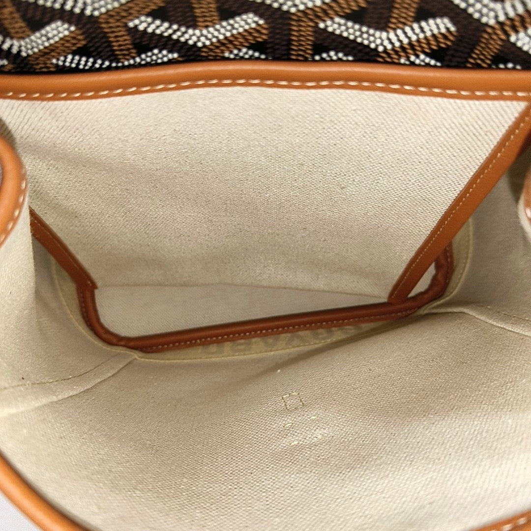 Alpin Mini Coated Canvas Brown
