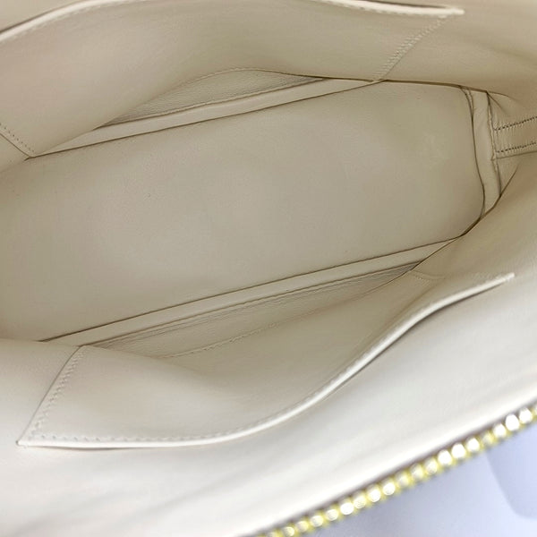Authenticated pre-owned  Bolide 25 Epsom White - Shoulder Bag at Looply