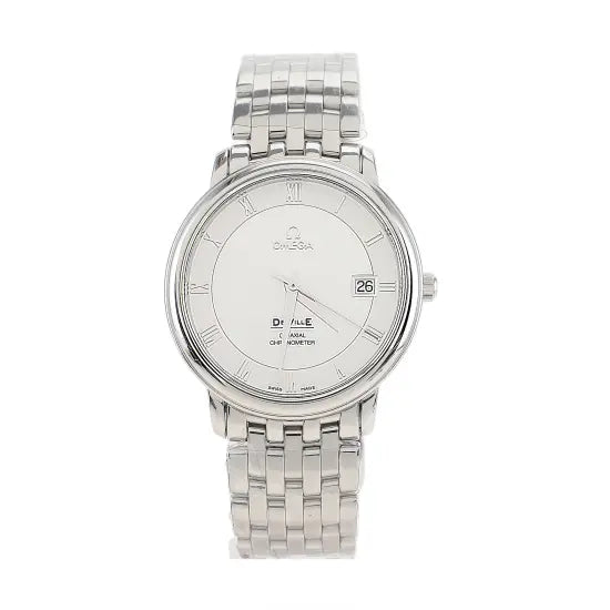 DE VILLE 36.5mm Silver Automatic Watch