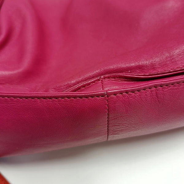 Authenticated pre-owned  Flamenco Lambskin Pink - Shoulder Bag at Looply