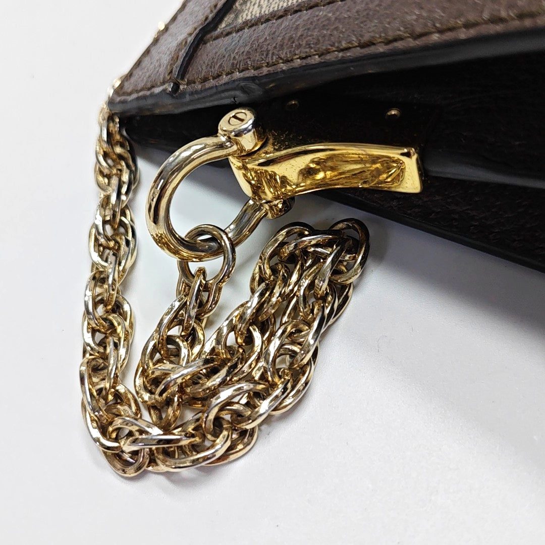 Authenticated pre-owned  Ophidia Small Monogram Coated Canvas Beige - Shoulder Bag at Looply