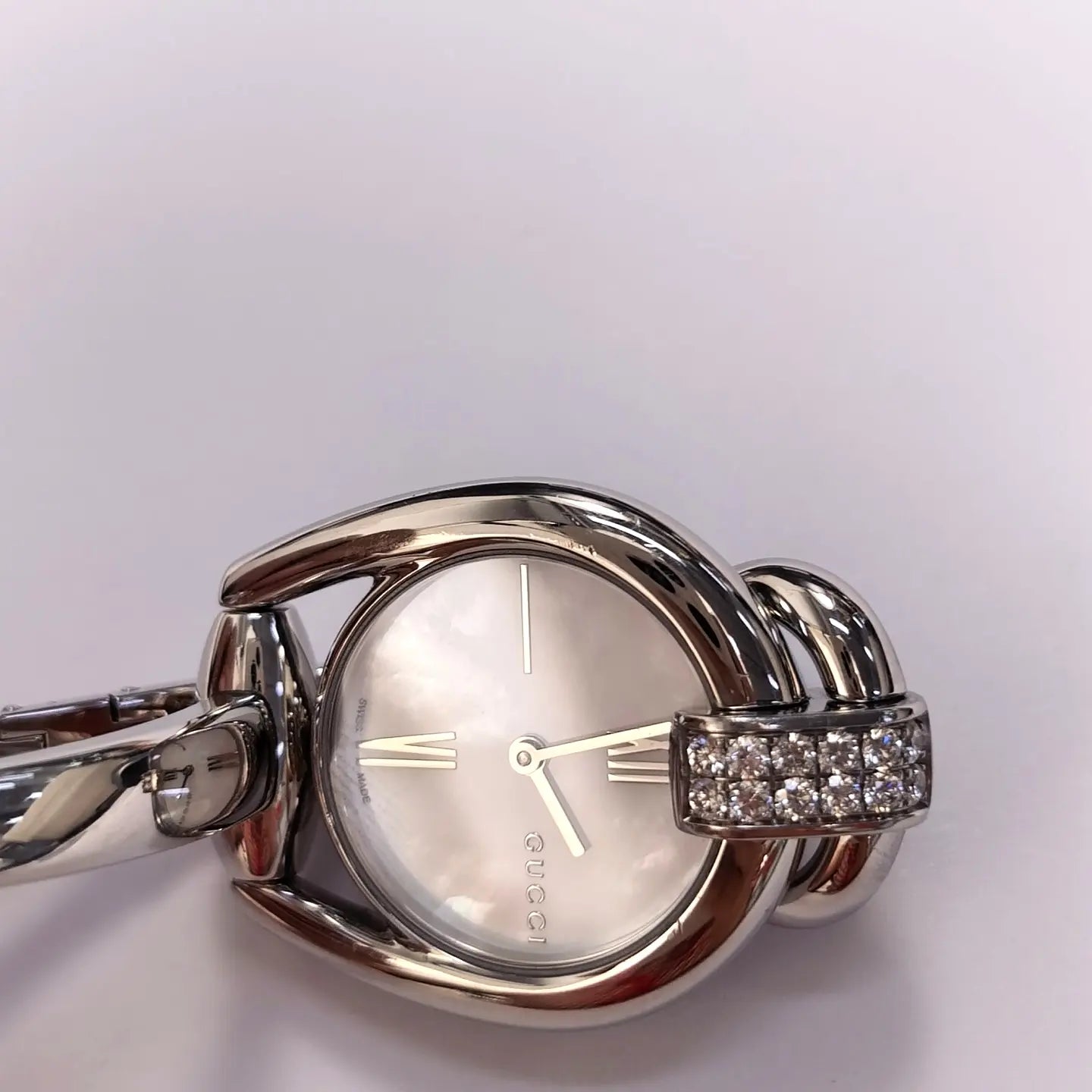Horsebit 28mm White Quartz Watch