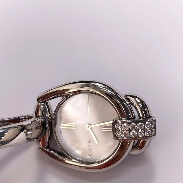 Horsebit 28mm White Quartz Watch