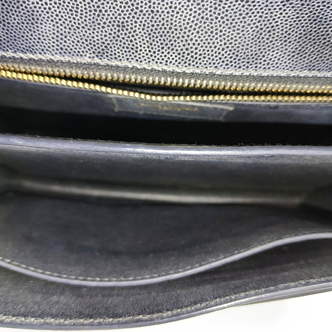 CASSANDRA Calfskin Black