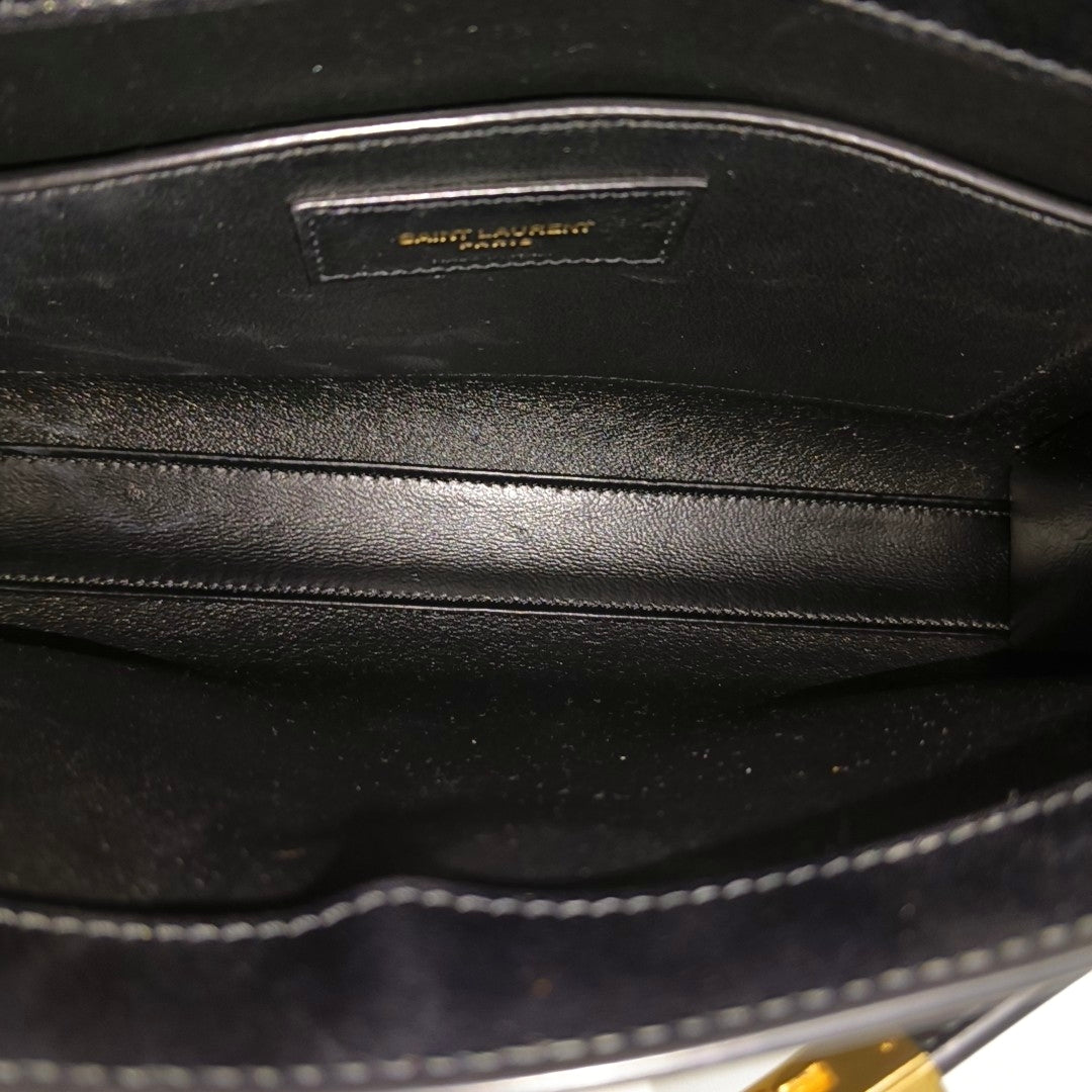 MANHATTAN Small Calfskin Black