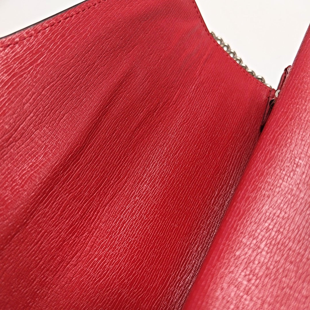 Authenticated pre-owned  Dionysus Super Mini Calfskin Red - Shoulder Bag at Looply