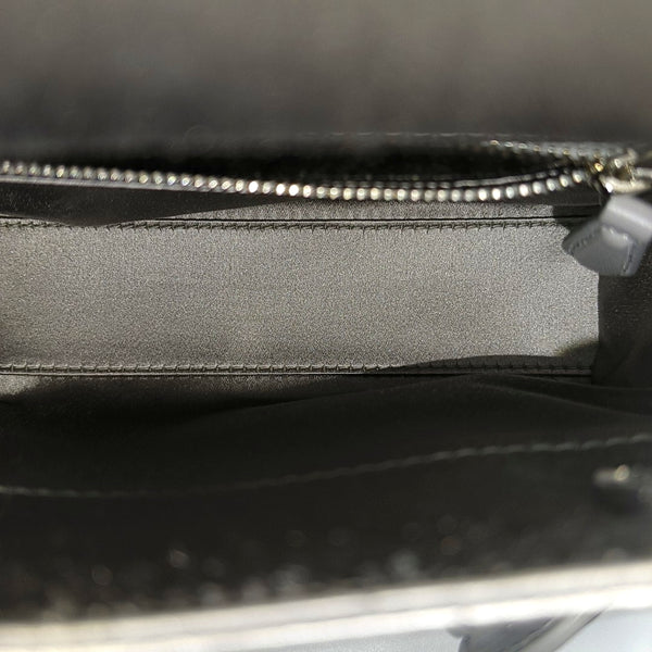 Lady Dior Mini Cannage Silk Satin Gray