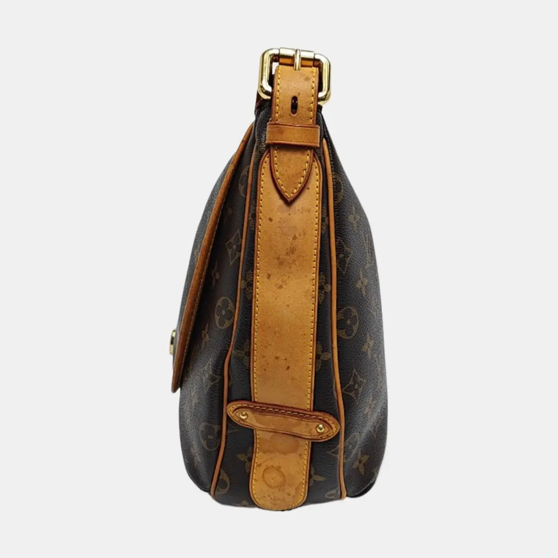 TULUM GM Monogram Coated Canvas Brown