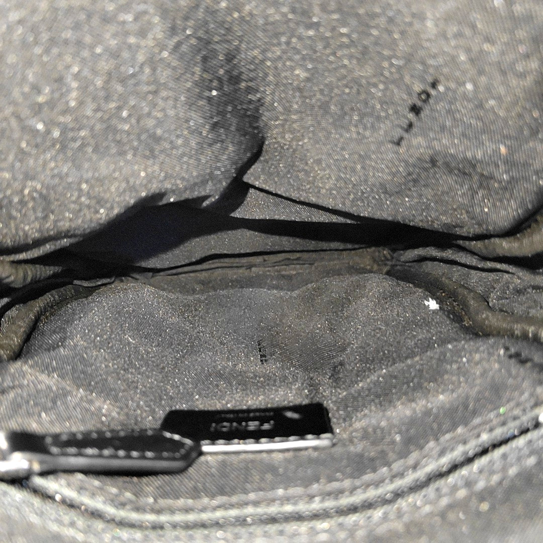Calfskin Shoulder Bag Black