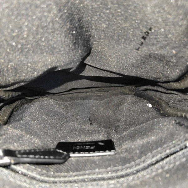 Calfskin Shoulder Bag Black