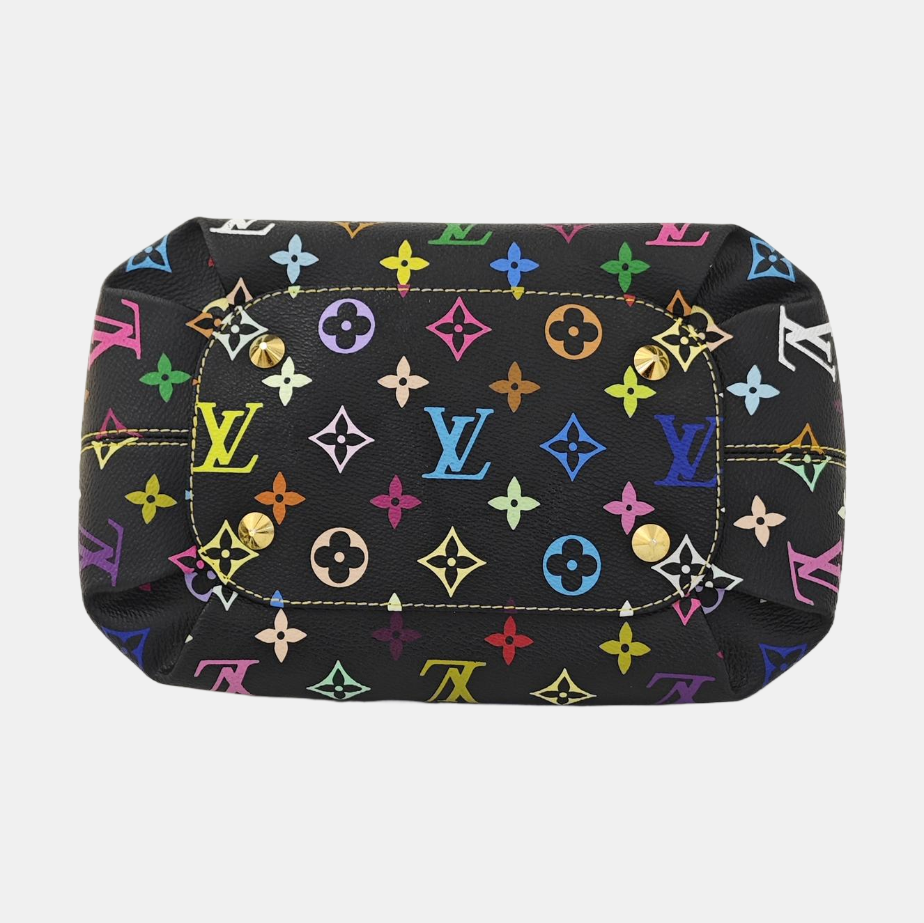 Authenticated pre-owned  LV × TM Annie Medium Monogram Coated Canvas Black - Shoulder Bag at Looply