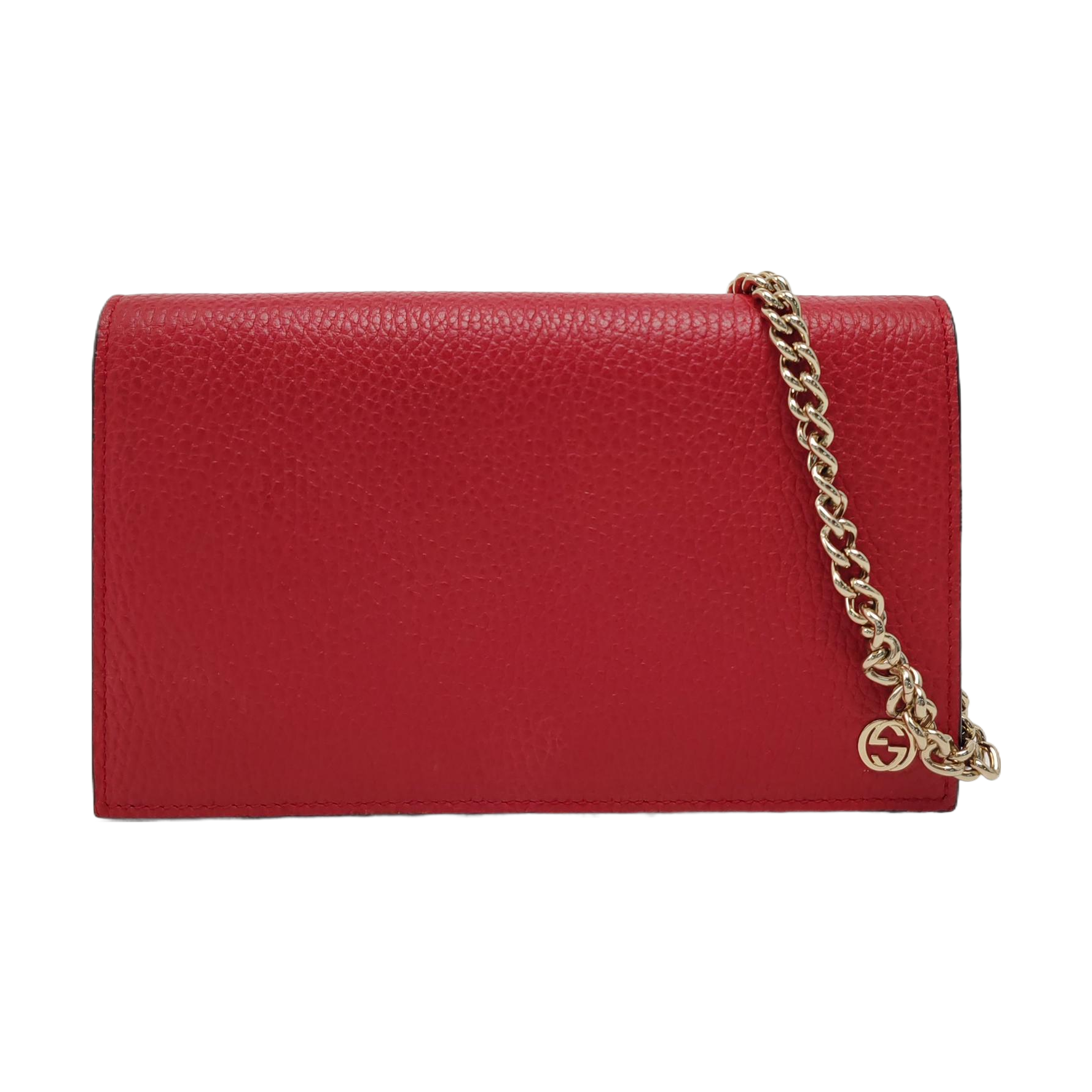 Authenticated pre-owned  GG Marmont Calfskin Red - Crossbody Bag at Looply