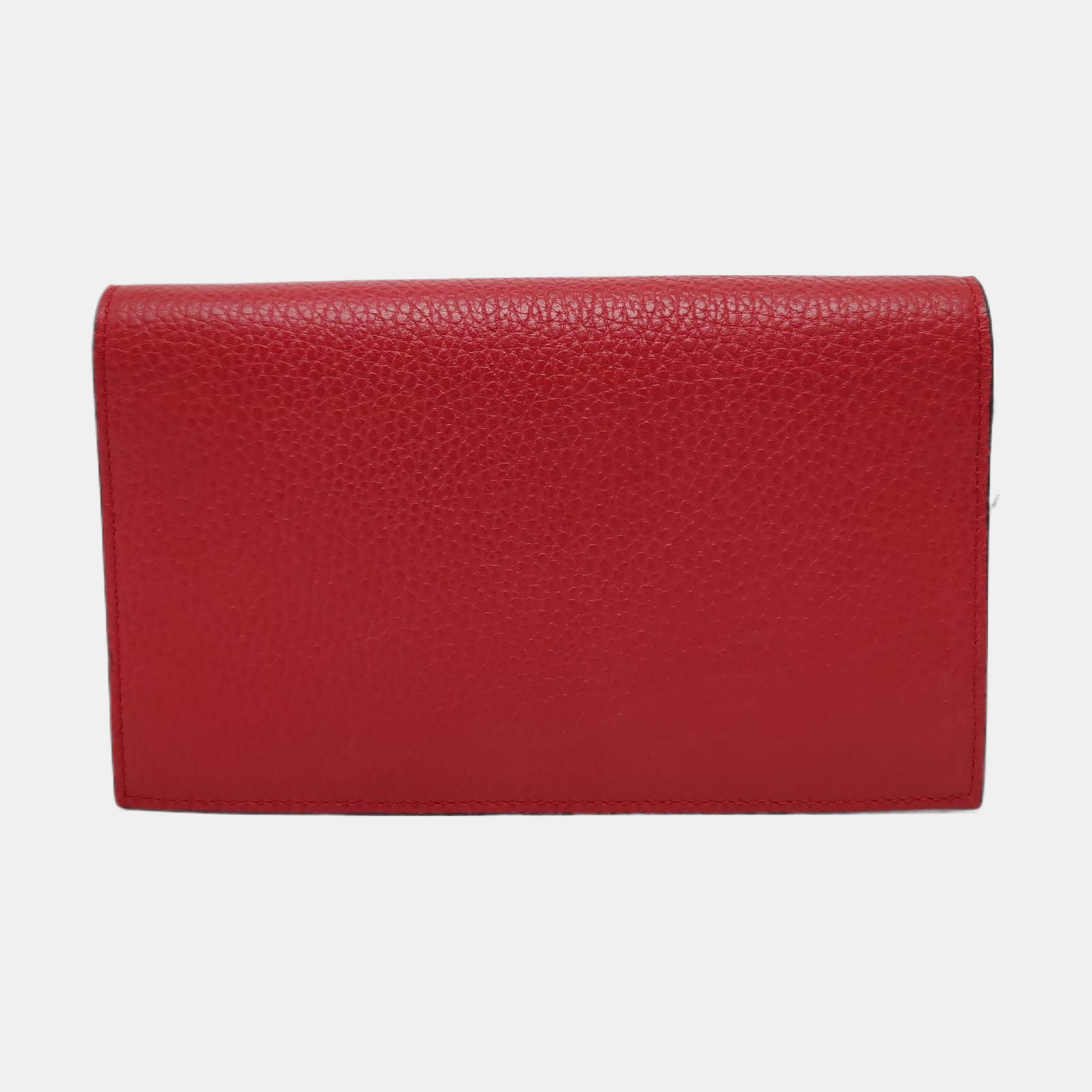 Authenticated pre-owned  GG Marmont Calfskin Red - Crossbody Bag at Looply