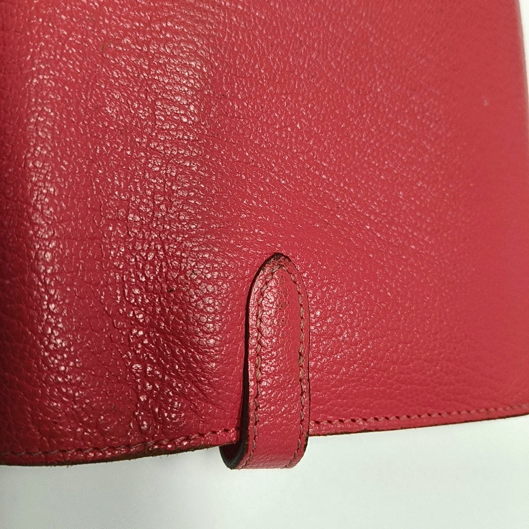 Authenticated pre-owned  Kelly Chèvre Mysore Pink Wallet - Wallet at Looply