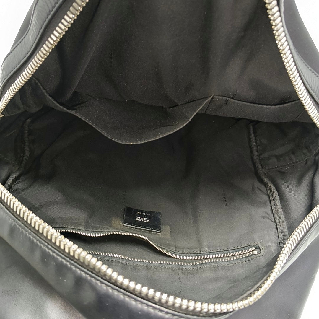 Nylon Backpack Black