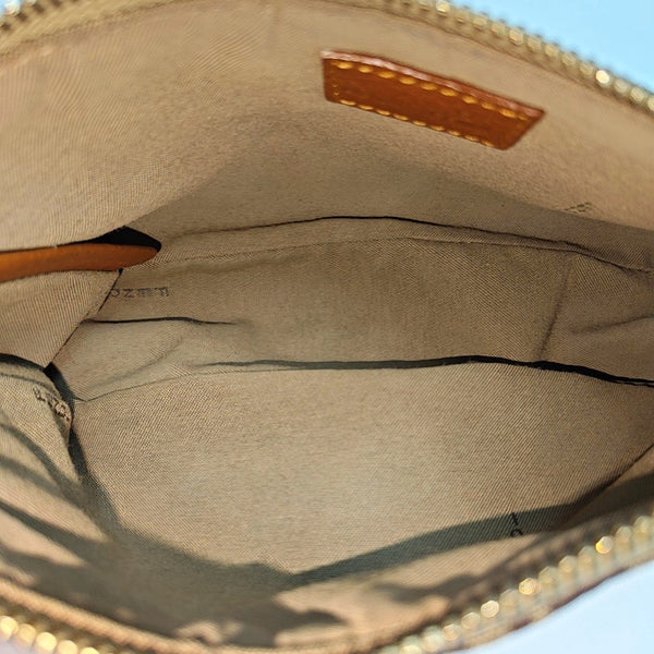 Canvas Top Handle Bag Brown
