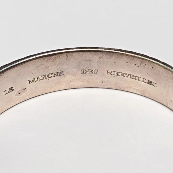 Authenticated pre-owned  Marche Des Mervielles Tiger Cuff 925 Sterling Silver Bracelet - Bracelet at Looply