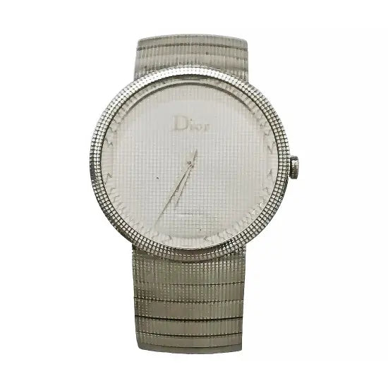 PREMIERE Reloj de cuarzo de acero inoxidable negro de 20 mm