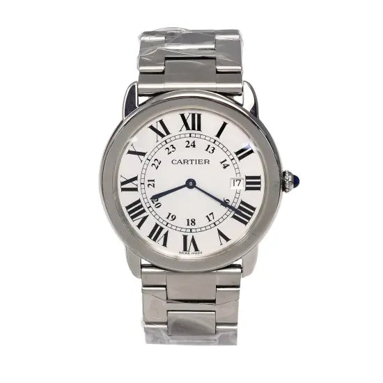 RONDE DE CARTIER 36mm White Quartz Watch