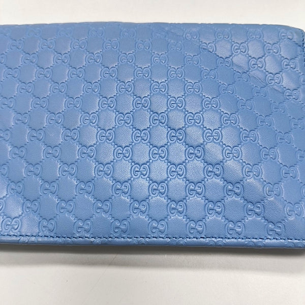 Authenticated pre-owned  Microguccissima Monogram Calfskin Blue - Shoulder Bag at Looply