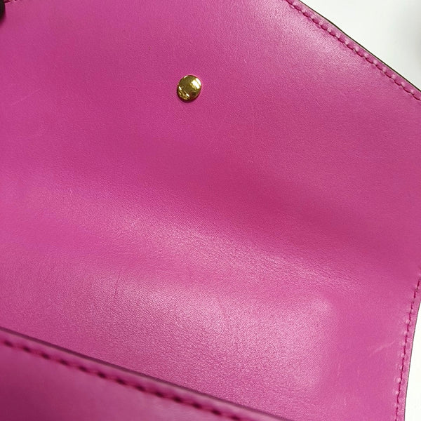 Authenticated pre-owned  Sylvie Small Calfskin Pink - Crossbody Bag at Looply
