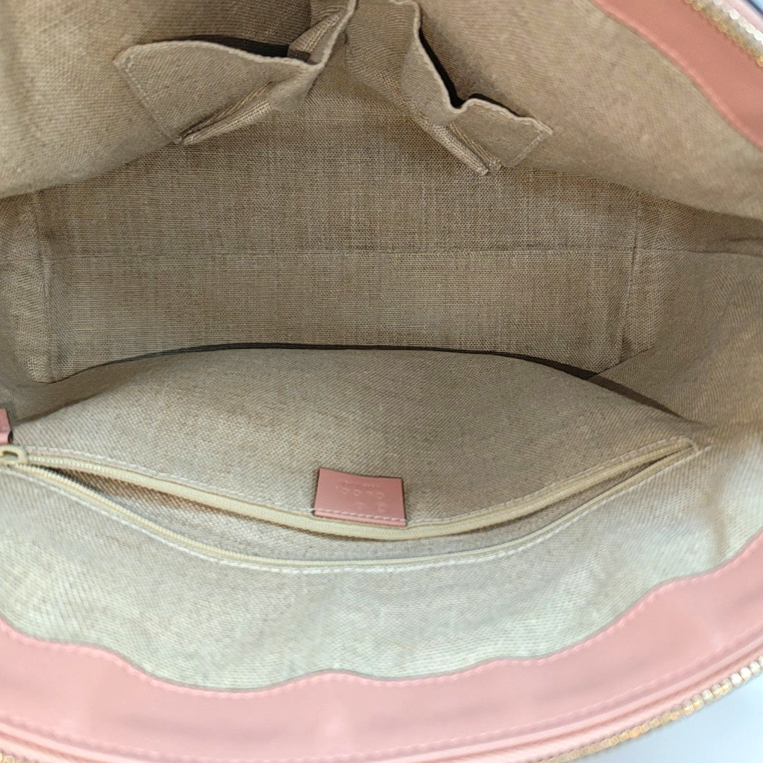 Authenticated pre-owned  Microguccissima Monogram Calfskin Pink - Shoulder Bag at Looply