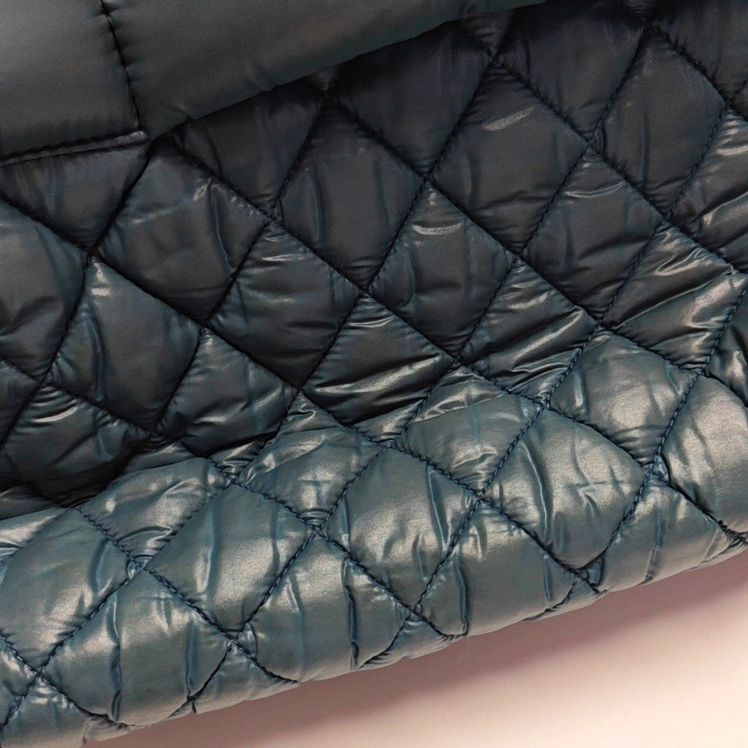 Authenticated pre-owned  Coco Cocoon Quilted Nylon Blue - Shoulder Bag at Looply