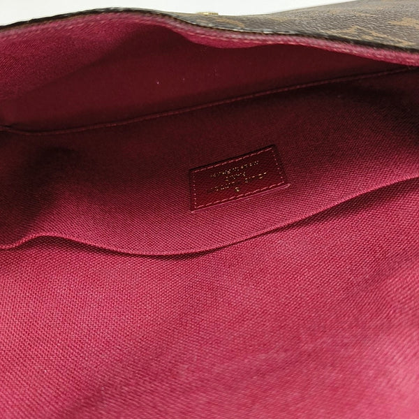 Authenticated pre-owned  Félicie Monogram Coated Canvas Brown - Shoulder Bag at Looply