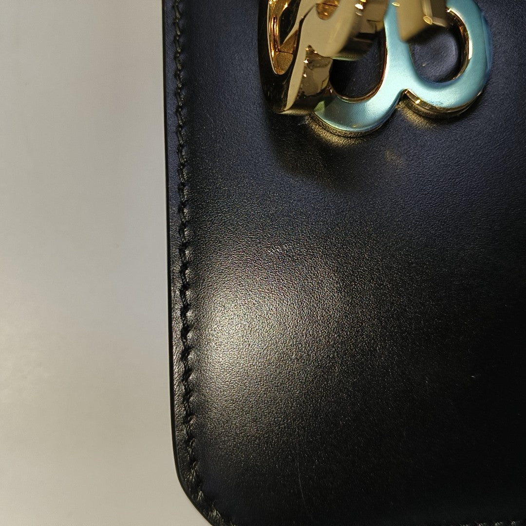 TB Mini Calfskin Black