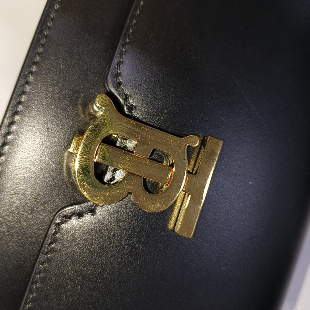 TB Mini Calfskin Black