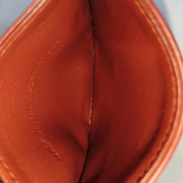 Authenticated pre-owned  Diorama Leather Red Card Holder - Card Holder at Looply