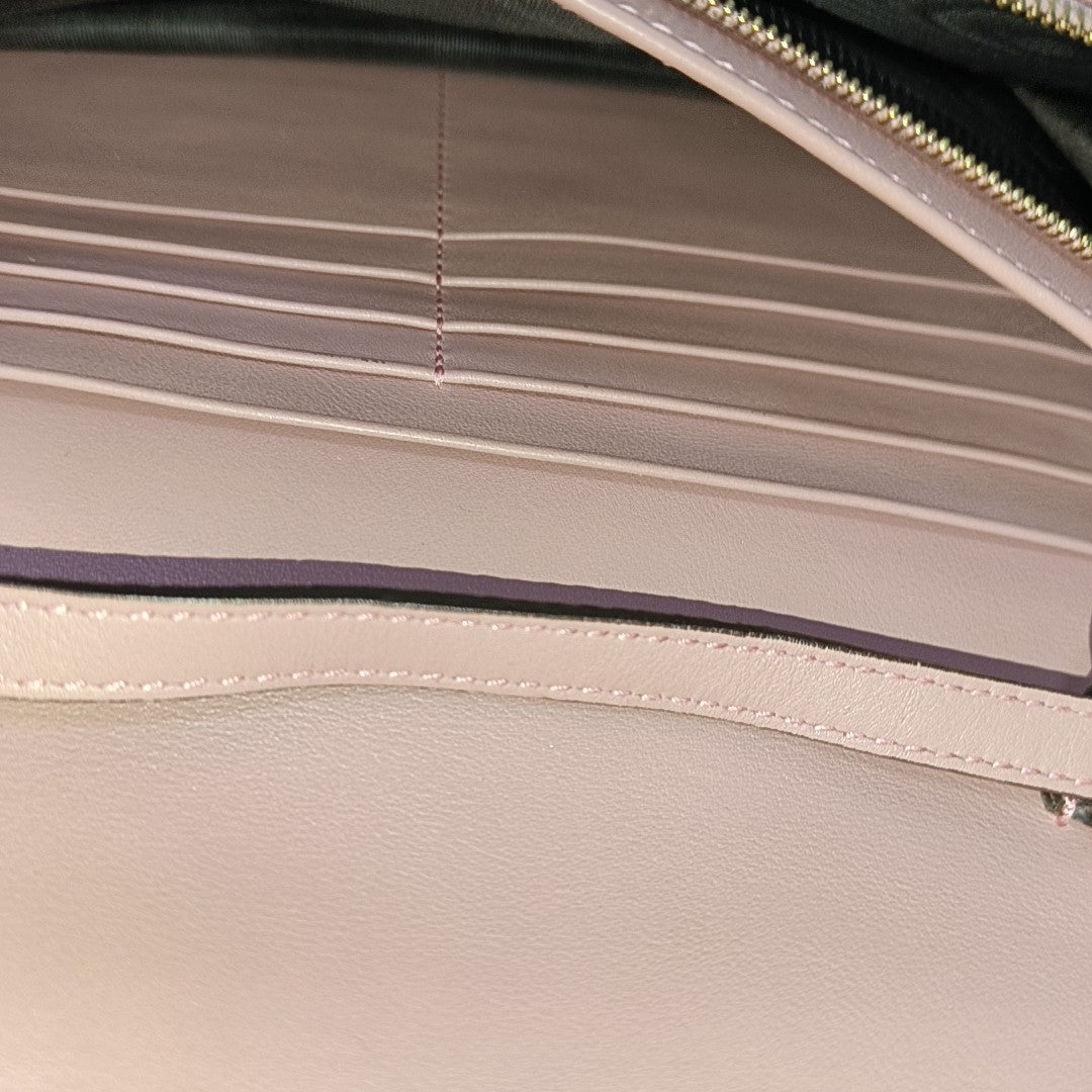 Authenticated pre-owned  Microguccissima Monogram Calfskin Pink - Shoulder Bag at Looply