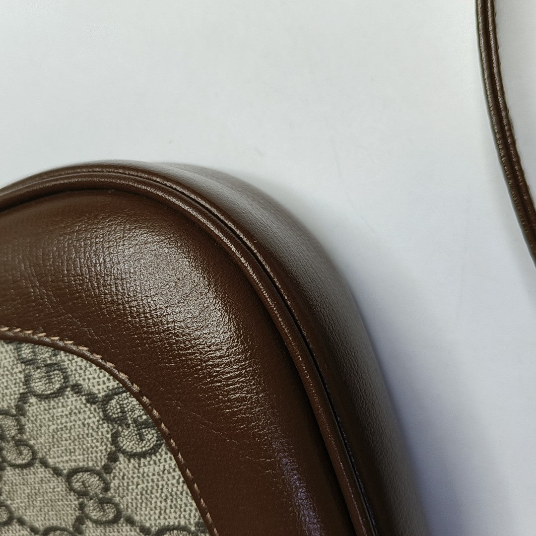 Authenticated pre-owned  Jackie 1961 Small Monogram Coated Canvas Beige - Shoulder Bag at Looply