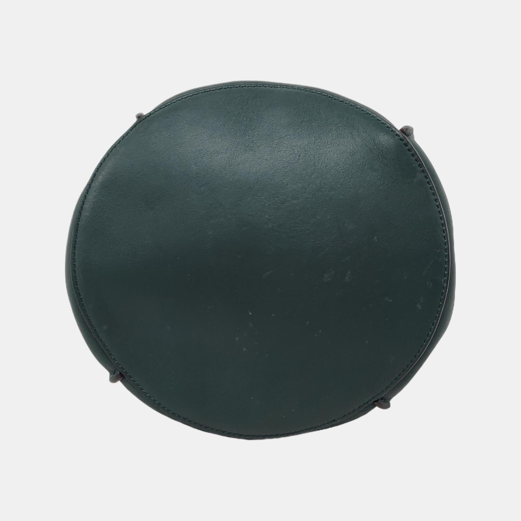 Authenticated pre-owned  Big Bag Calfskin Green - Shoulder Bag at Looply