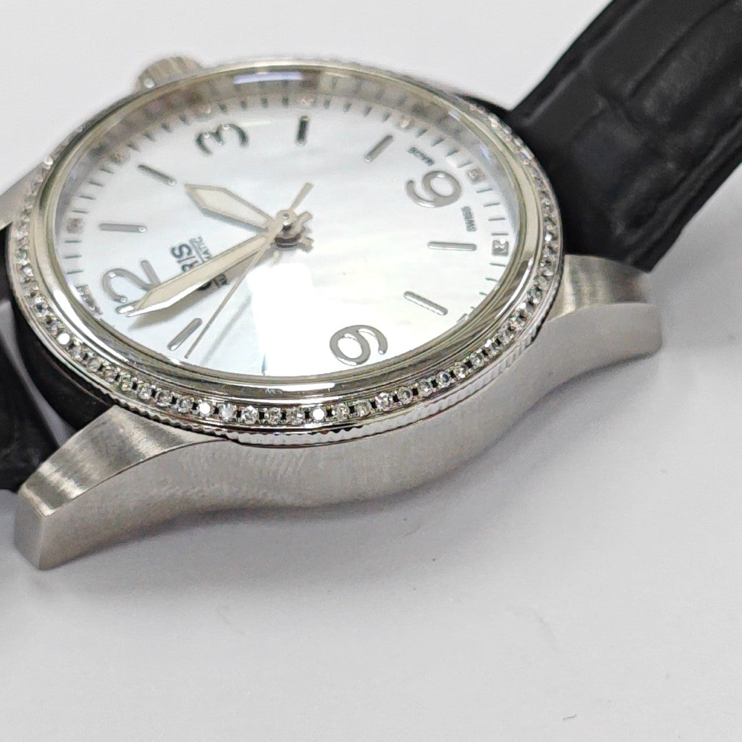 38mm White Automatic Watch