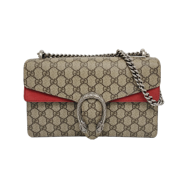 Authenticated pre-owned  Dionysus Super Mini Monogram Coated Canvas Beige - Shoulder Bag at Looply