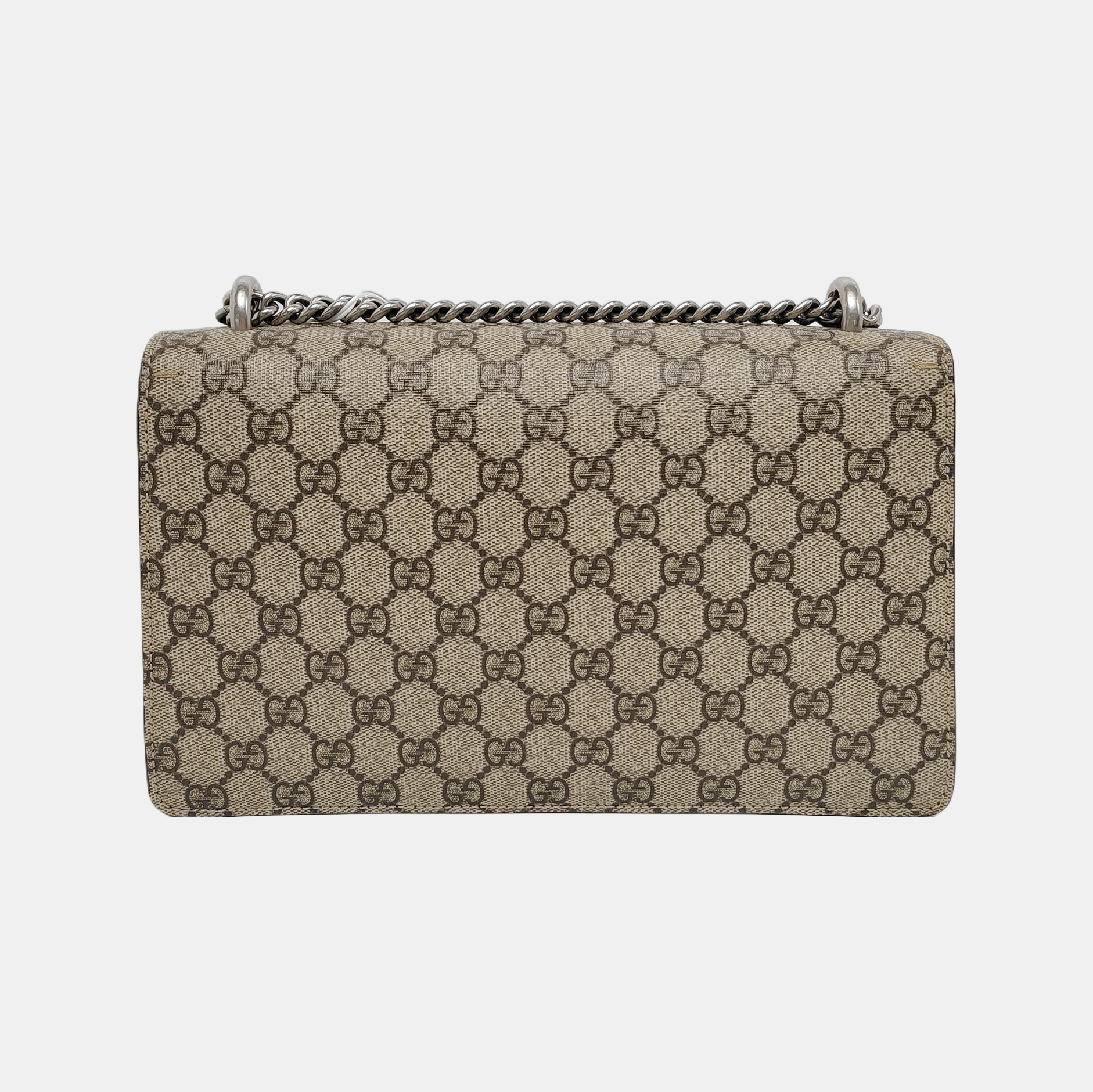 Authenticated pre-owned  Dionysus Super Mini Monogram Coated Canvas Beige - Shoulder Bag at Looply