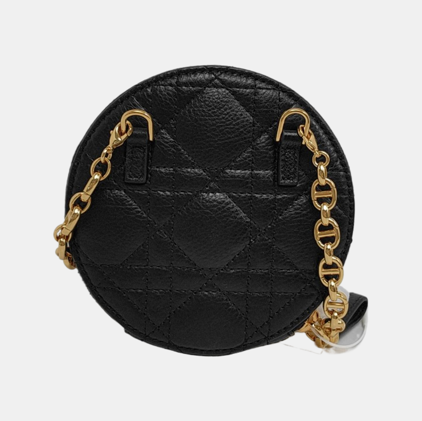 Authenticated pre-owned  Dior Caro Calfskin Black - Shoulder Bag at Looply
